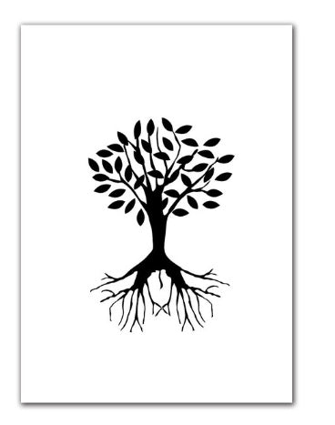HKM-529619 Minimalist Black and White Cotton and Polyester Wall Art Mural with Inspirational Quote for Salon Décor