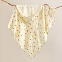 HKM-529683 Four-Layer Soft Cotton Baby Swaddling Quilt with Anti-Starle Design in Multiple Colors