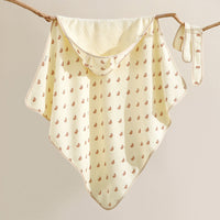 HKM-529683 Four-Layer Soft Cotton Baby Swaddling Quilt with Anti-Starle Design in Multiple Colors