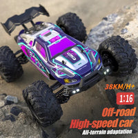HKM-529683 High-Speed 38km/h 1:16 Electric 4WD Off-Road Remote Control Truck for All Ages