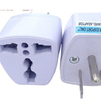 HKM-529747 Universal Multi-Country Plug Adapter for International Travel, 110-250V, 3-Hole & 2-Hole Versions
