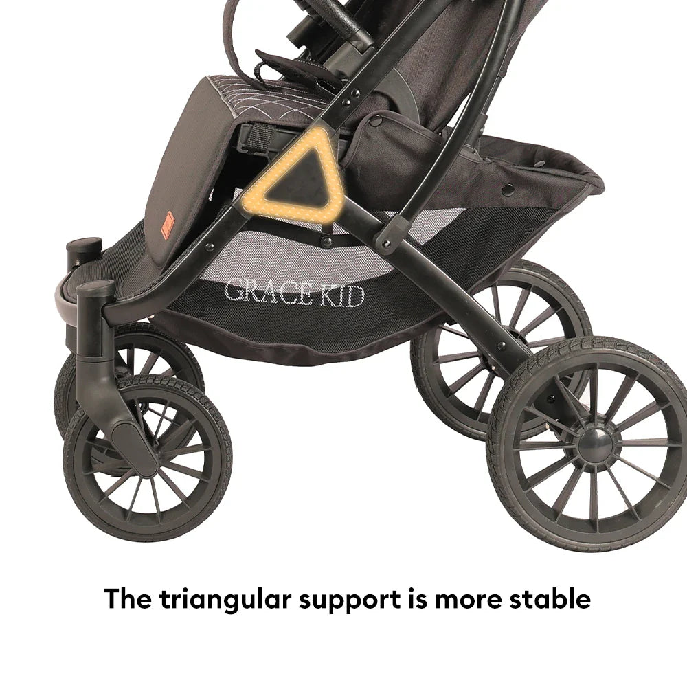 KTX-529875 Compact Travel Stroller for One Baby - Lightweight 2024 Design