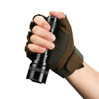 HKM-530195 Rechargeable LED Flashlight, 1700mAh Aluminum Alloy, 5W Power Supply