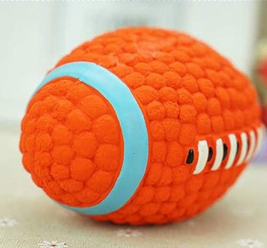 HKM-530451 Dog Toy Bite-Resistant Teeth Cleaning Latex Toy Ball