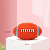 HKM-530451 Dog Toy Bite-Resistant Teeth Cleaning Latex Toy Ball