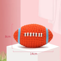 HKM-530451 Dog Toy Bite-Resistant Teeth Cleaning Latex Toy Ball