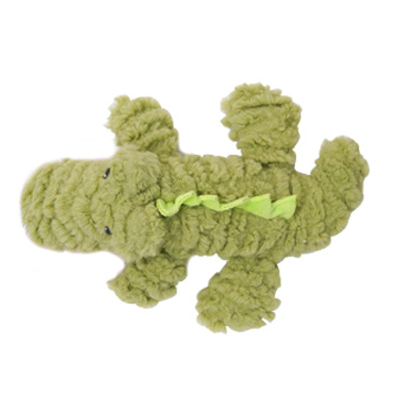 HKM-530515 Caterpillar Shape Bite-Resistant Dog Toy – Plush & Squeaky for Small to Large Dogs