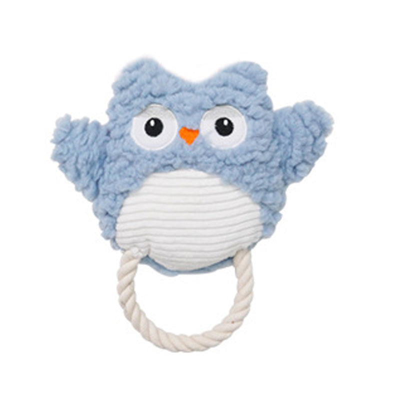 HKM-530515 Caterpillar Shape Bite-Resistant Dog Toy – Plush & Squeaky for Small to Large Dogs