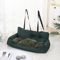 HKM-530643 Comfortable Dog Car Seat with Soft Cushion - Travel-Friendly Kennel in Various Colors