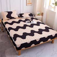HKM-530643 Cotton Covered Anti-Slip Cartoon Fitted Sheet with Floral Design