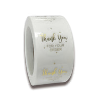 HKM-530707 Transparent Hot Stamping Decorative PVC Label Sticker Tape - Rectangle Shape, 1 inch & 1.5 inch Sizes