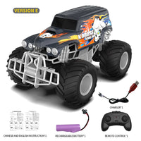 HKM-530835 Remote Control Big Wheel Graffiti Off-Road Climbing Car, 2.4G Wireless Control, Indoor/Outdoor Use, Ready-to-Go for Ages 5 & Up