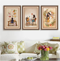 HKM-530835 Small Cartoon Cross Stitch Kit for Bedroom and Living Room Decor