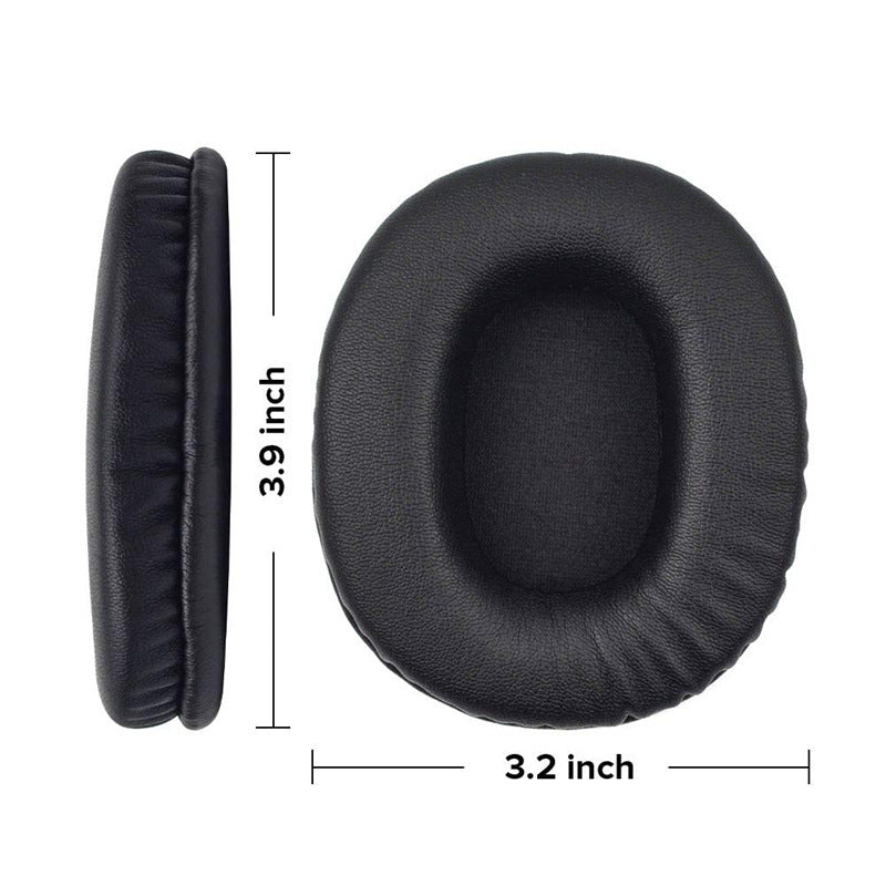 HKM-530899 Leather Headphone Covers for Sony 1R - Soft PU Ear Muffs for Home and Dorm Use