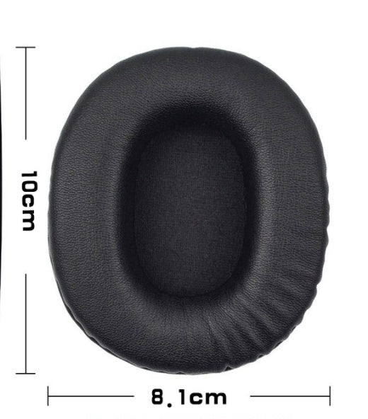 HKM-530899 Leather Headphone Covers for Sony 1R - Soft PU Ear Muffs for Home and Dorm Use