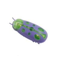 HKM-531027 Interactive Mini Electric Bug Toy for Cats - Cute Ladybird Design with Battery-Operated Crawling Action