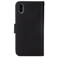 HKM-531091 Two-in-One Sheep Pattern Flip Phone Case for Apple Devices - PU Material, Simple Solid Color Design