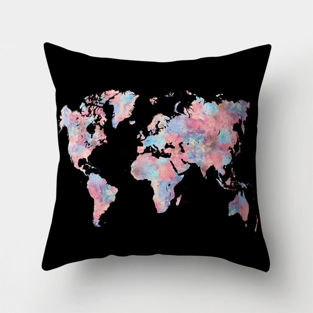 HKM-531219 Soft Polyester Sofa Pillowcase - Durable and Stylish Cushion Cover