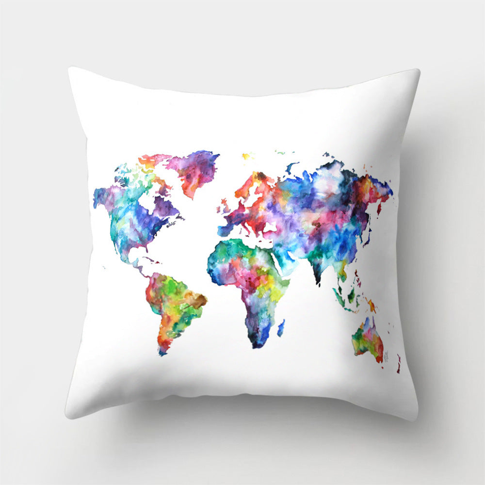HKM-531219 Soft Polyester Sofa Pillowcase - Durable and Stylish Cushion Cover