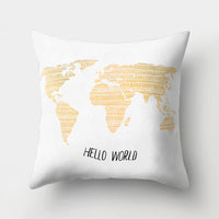 HKM-531219 Soft Polyester Sofa Pillowcase - Durable and Stylish Cushion Cover