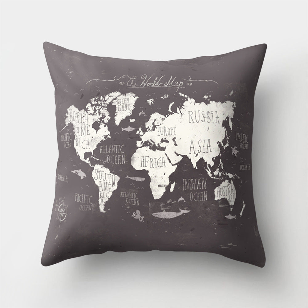 HKM-531219 Soft Polyester Sofa Pillowcase - Durable and Stylish Cushion Cover