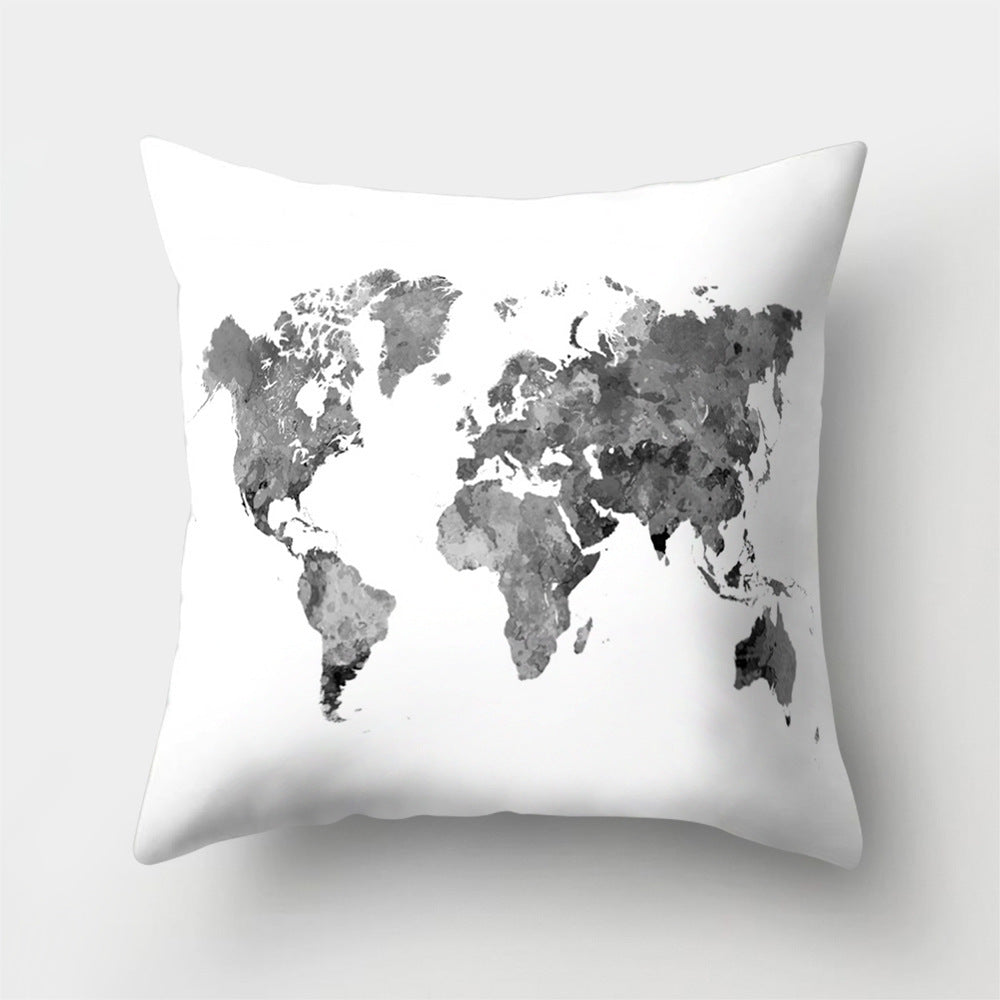 HKM-531219 Soft Polyester Sofa Pillowcase - Durable and Stylish Cushion Cover