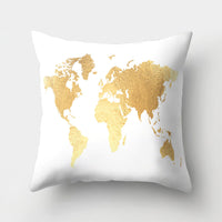 HKM-531219 Soft Polyester Sofa Pillowcase - Durable and Stylish Cushion Cover