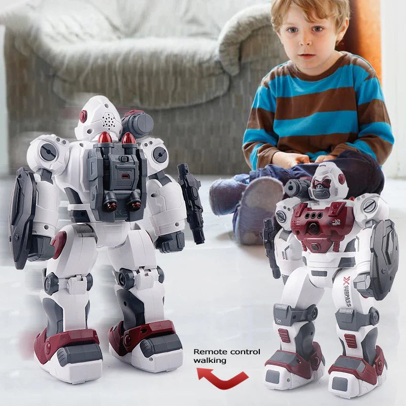 HKM-531411 Smart RC Robot Toy with Gesture Control and Stunt Features for Kids Ages 6 and Up