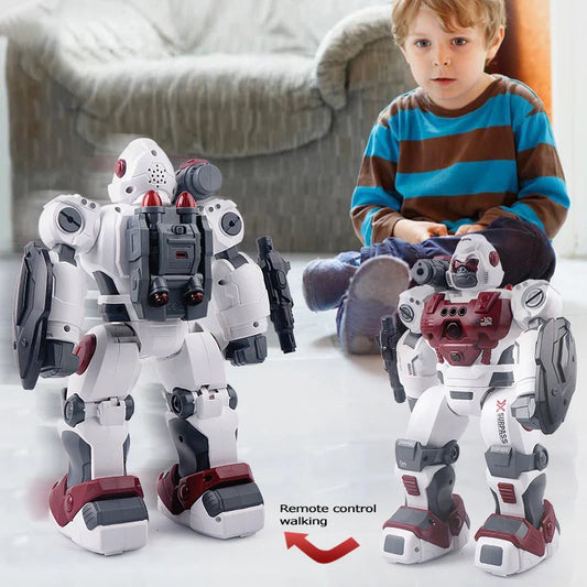 HKM-531411 Smart RC Robot Toy with Gesture Control and Stunt Features for Kids Ages 6 and Up