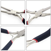 HKM-531667 5-Inch Needle Nose Pliers Set - 5pc Forged Mini Tool Kit