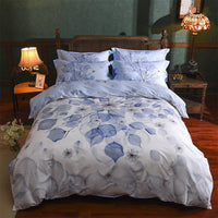 HKM-531987 Cotton Four-Piece Printed Quilt Cover Set for All Seasons