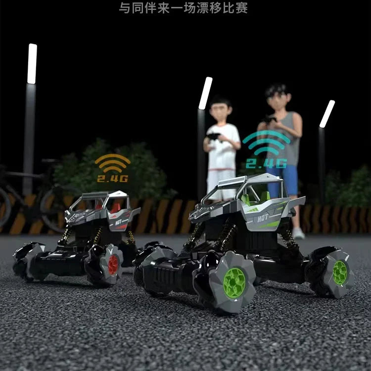 HKM-531987 Mini Drift Remote Control Racing Car for Kids - 2.4G Wireless Stunt Car for Indoor and Outdoor Fun