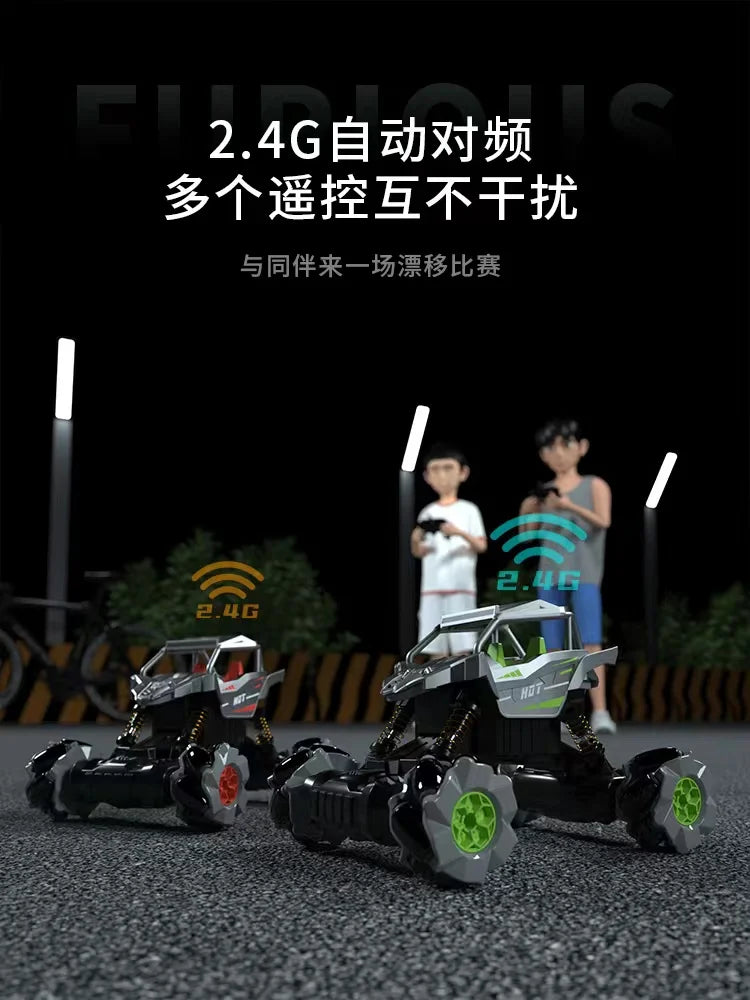 HKM-531987 Mini Drift Remote Control Racing Car for Kids - 2.4G Wireless Stunt Car for Indoor and Outdoor Fun