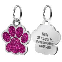 HKM-531987 Personalized Pet ID Tag - Custom Dog Tag with Contact Information and Stylish Design