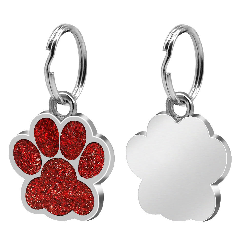 HKM-531987 Personalized Pet ID Tag - Custom Dog Tag with Contact Information and Stylish Design