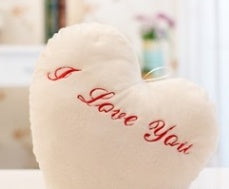 HKM-532115 Love Glowing Music Pillow Plush Toy - 32cm Cotton Stuffed Toy
