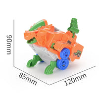 HKM-532243 Transforming Dinosaur Chariot Toy Set for Children Ages 3 and Up - Morphing Model 12x8.5x9cm