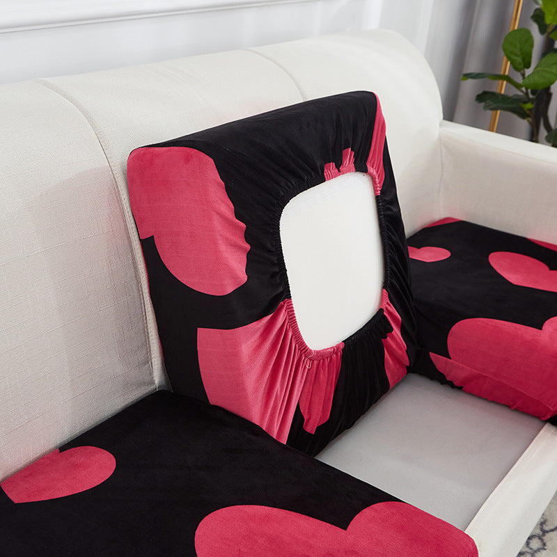 HKM-532371 Universal Sofa Cover with Elastic Fit for All Seasons, Various Colors and Sizes