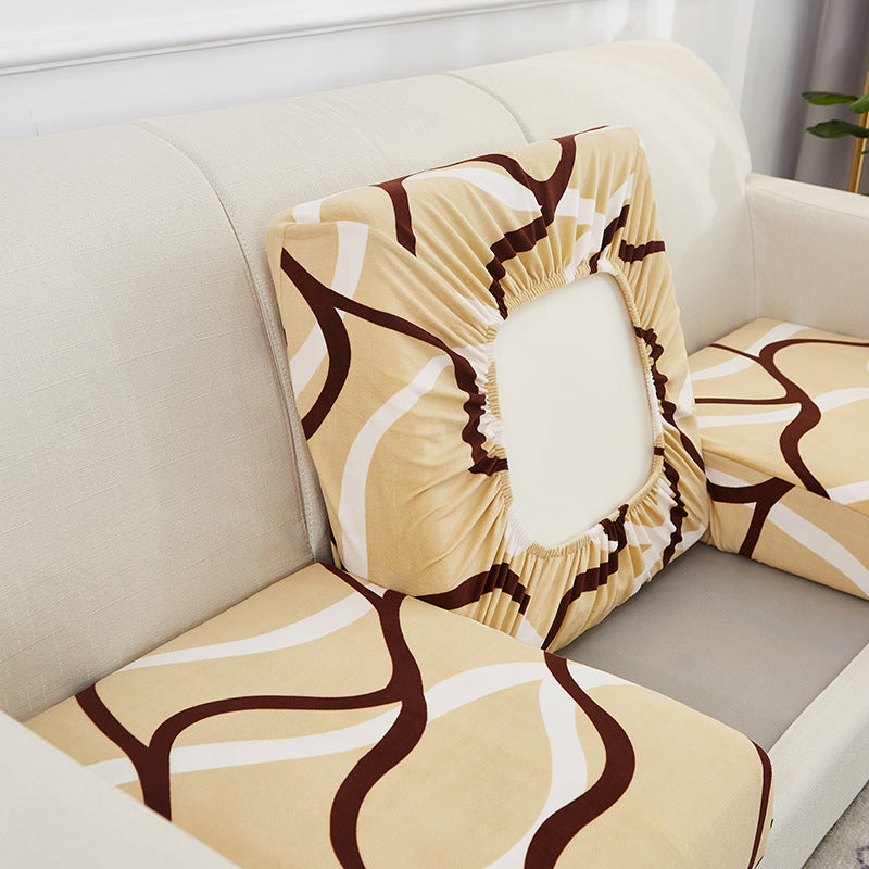 HKM-532371 Universal Sofa Cover with Elastic Fit for All Seasons, Various Colors and Sizes