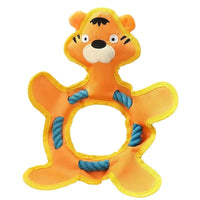 HKM-532435 Durable Plush Pet Toy for Small, Medium, and Large Dogs and Cats - Sound-Activated Bite-Friendly Bone