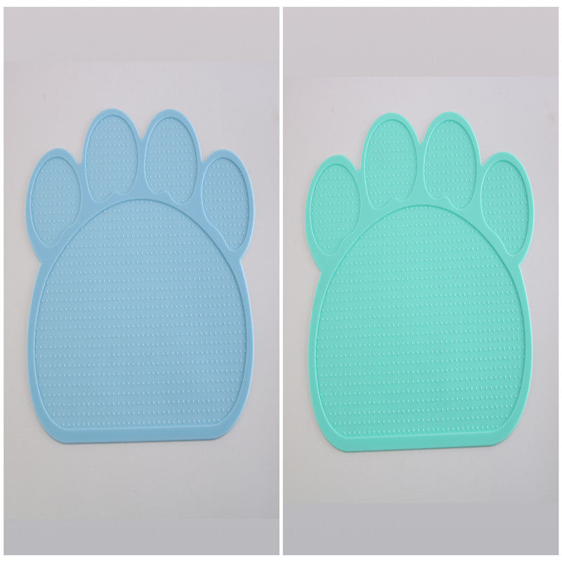 HKM-532499 Silicone Pet Feeding Placemat - Food Grade, Soft, Easy to Clean, Multiple Colors Available