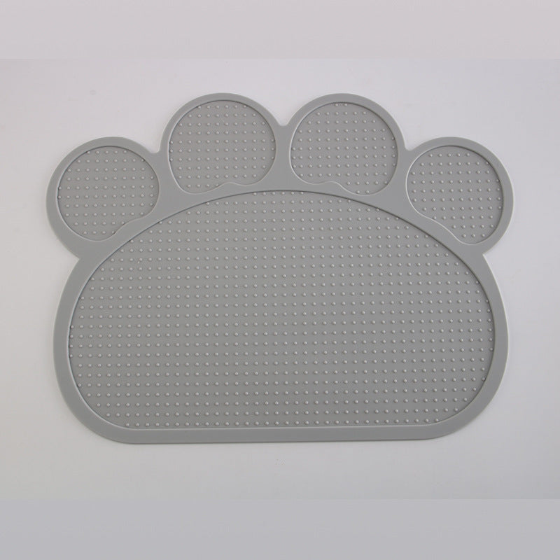 HKM-532499 Silicone Pet Feeding Placemat - Food Grade, Soft, Easy to Clean, Multiple Colors Available