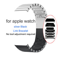 HKM-532499 Stainless Steel Chain Strap Compatible with Apple Watch Series 1/2/3/4 (38mm & 42mm)