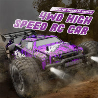 HKM-532563 1/10 Scale Electric High-Speed Remote Control Off-Road Car Waterproof for Indoor/Outdoor Use