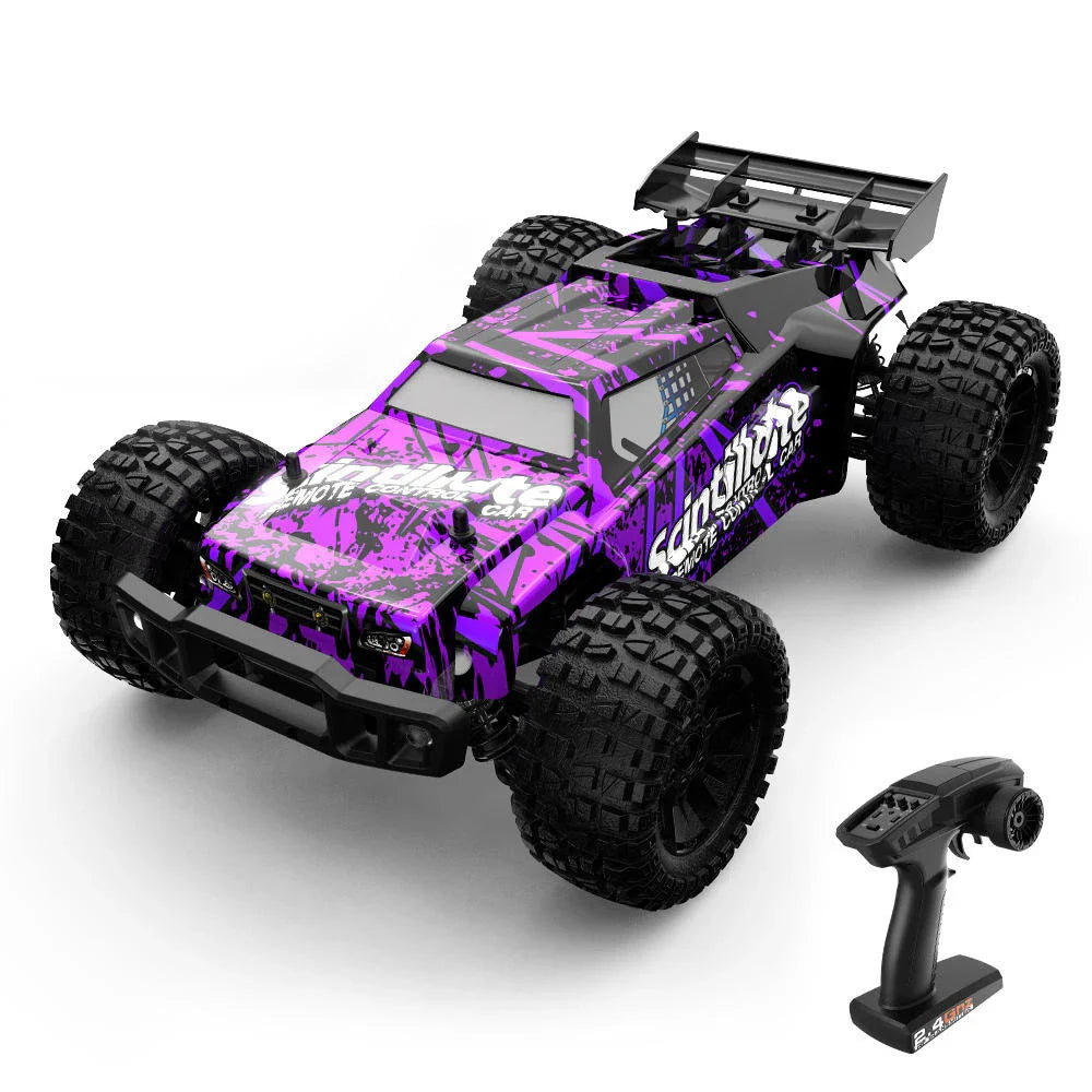 HKM-532563 1/10 Scale Electric High-Speed Remote Control Off-Road Car Waterproof for Indoor/Outdoor Use