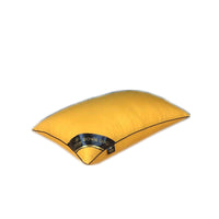 HKM-532819 Rectangular Brushed Polyester Fiber Pillow with Feather Silk Filling – Available in White, Camel, Orange, Cyan, Gray, Blue, Sizes 48x74cm