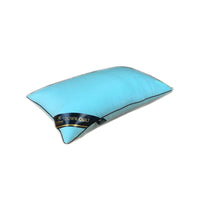 HKM-532819 Rectangular Brushed Polyester Fiber Pillow with Feather Silk Filling – Available in White, Camel, Orange, Cyan, Gray, Blue, Sizes 48x74cm