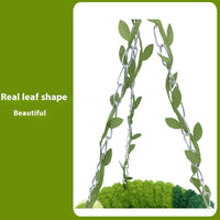 HKM-533075 Forest Style Hanging Hammock Nest for Parrots - Deep Forest Green