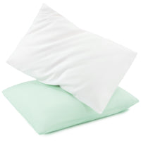 HKM-533139 Soft Breathable Gauze Travel Pillow Set with 2 Pillowcases - 33 x 45 cm