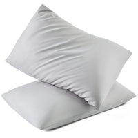 HKM-533139 Soft Breathable Gauze Travel Pillow Set with 2 Pillowcases - 33 x 45 cm
